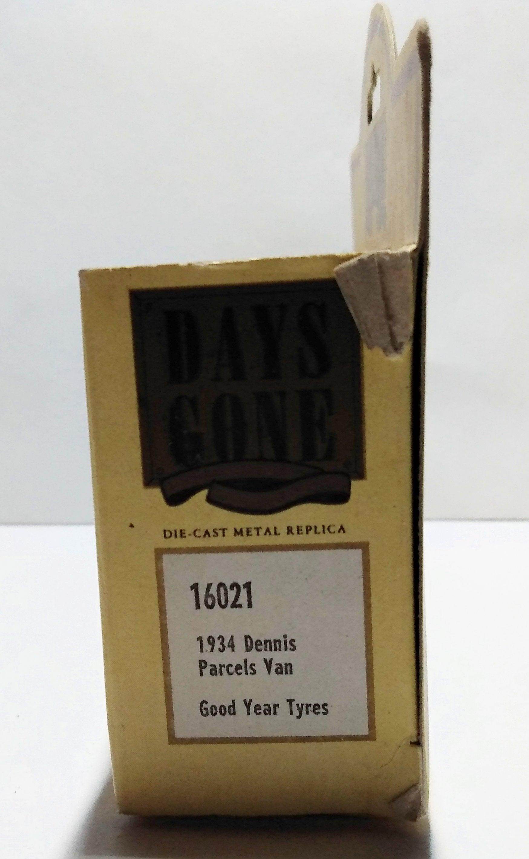 Lledo Days Gone DG16 1934 Dennis Parcels Van Good Year Tyres England - TulipStuff