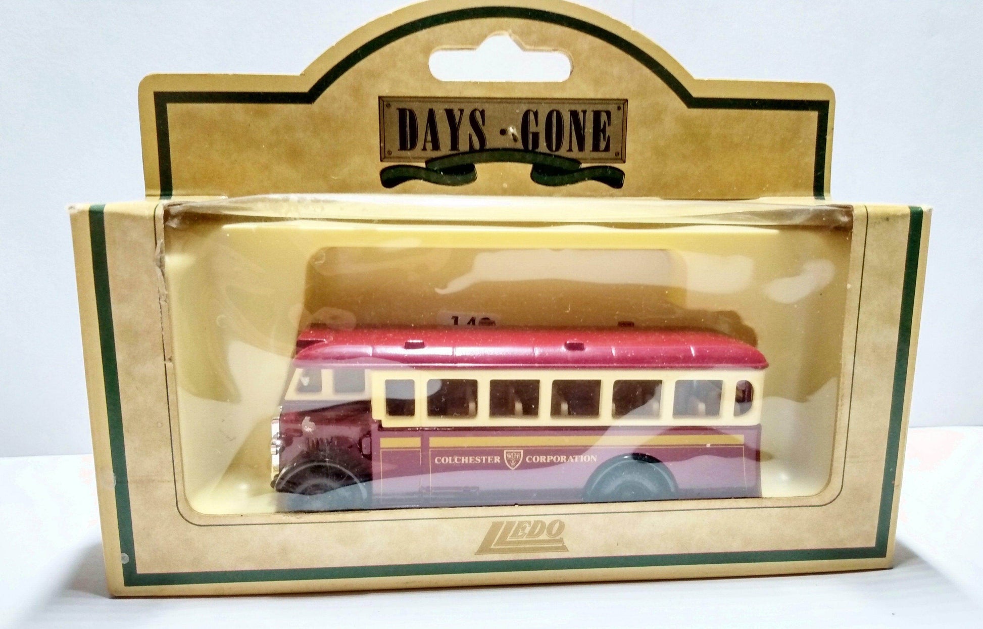 Lledo Days Gone DG17 1932 AEC Regent Single Deck Bus Colchester England - TulipStuff