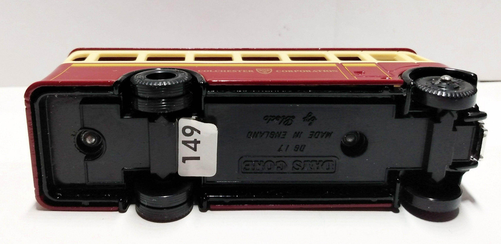 Lledo Days Gone DG17 1932 AEC Regent Single Deck Bus Colchester England - TulipStuff