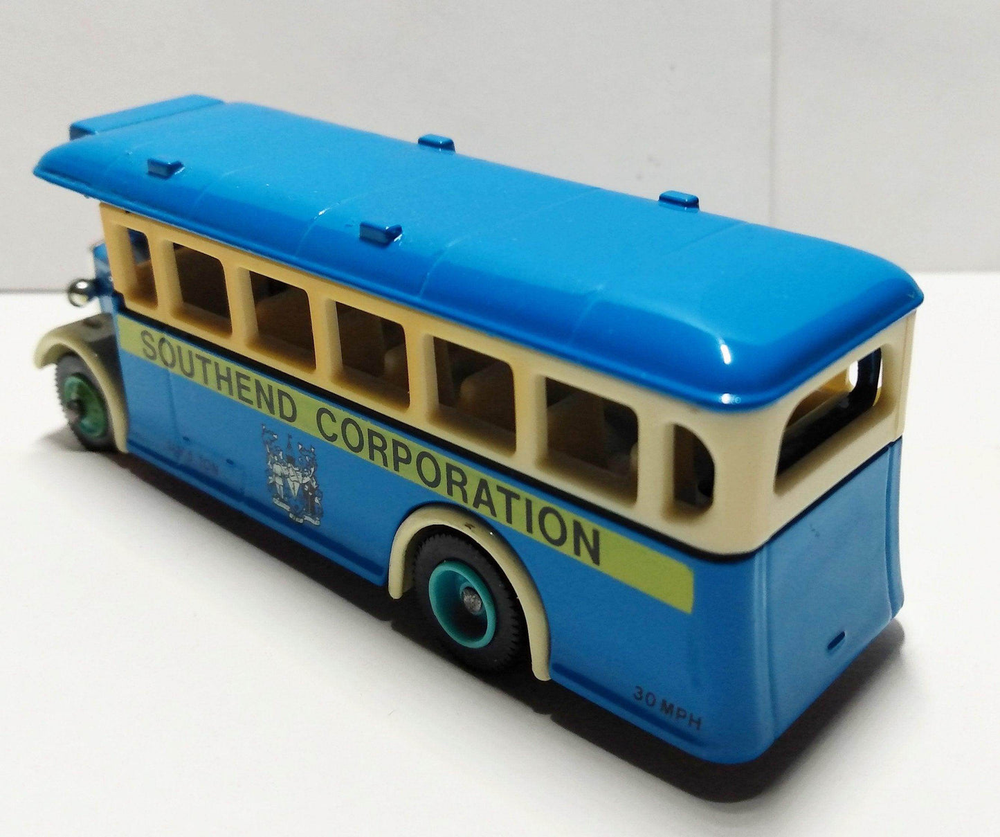 Lledo Days Gone DG17 1932 AEC Regent Single Deck Bus Southend England - TulipStuff