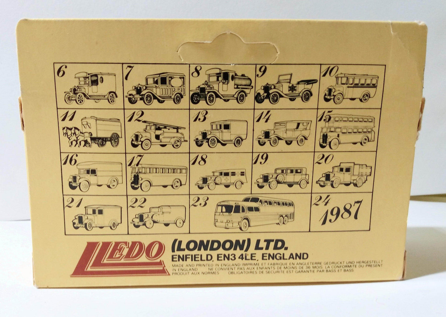 Lledo Days Gone DG18 Colman's Mustard 1936 Packard Van Made in England - TulipStuff