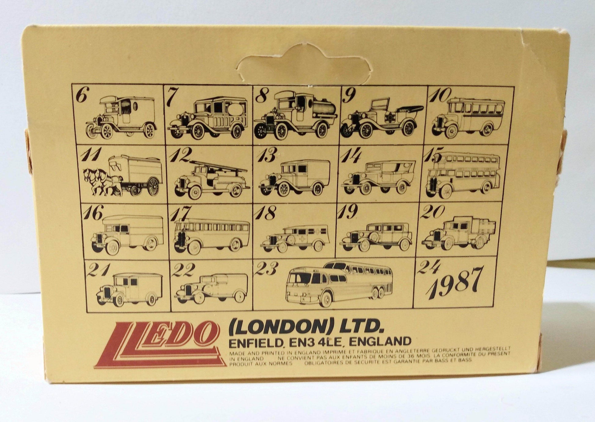 Lledo Days Gone DG18 Colman's Mustard 1936 Packard Van Made in England - TulipStuff