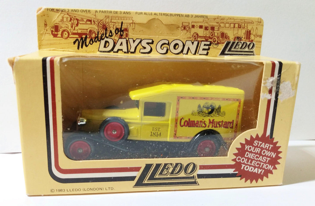 Lledo Days Gone DG18 Colman's Mustard 1936 Packard Van Made in England - TulipStuff