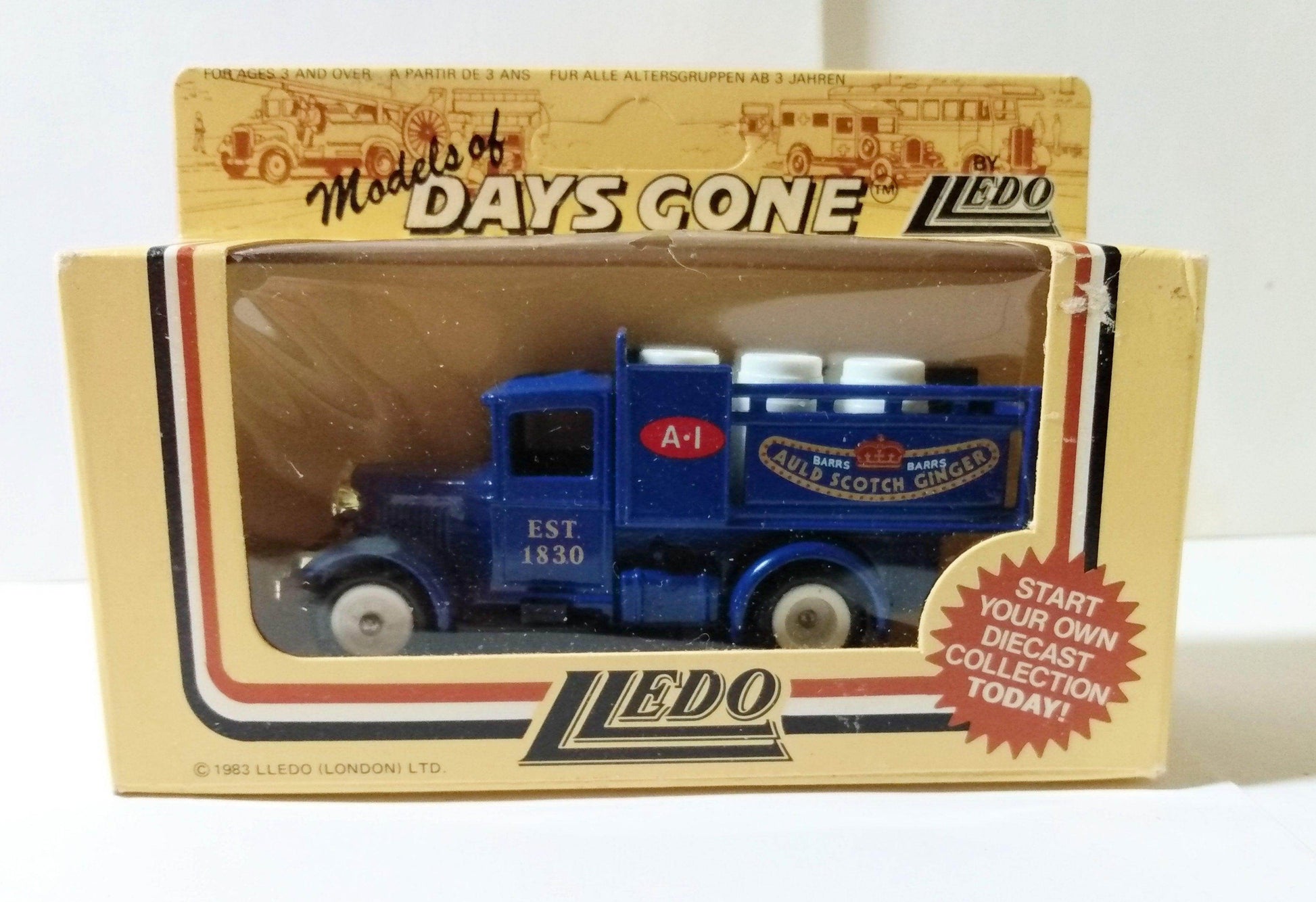 Lledo Days Gone DG20 Auld Scotch Ginger 1936 Ford Stake Truck - TulipStuff