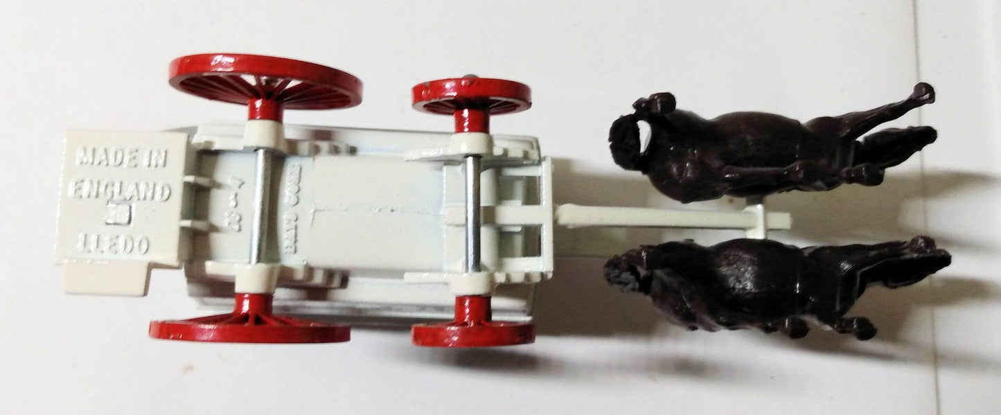 Lledo Days Gone DG4 Horse-Drawn Omnibus Putney Oakey's Polish 1984 - TulipStuff