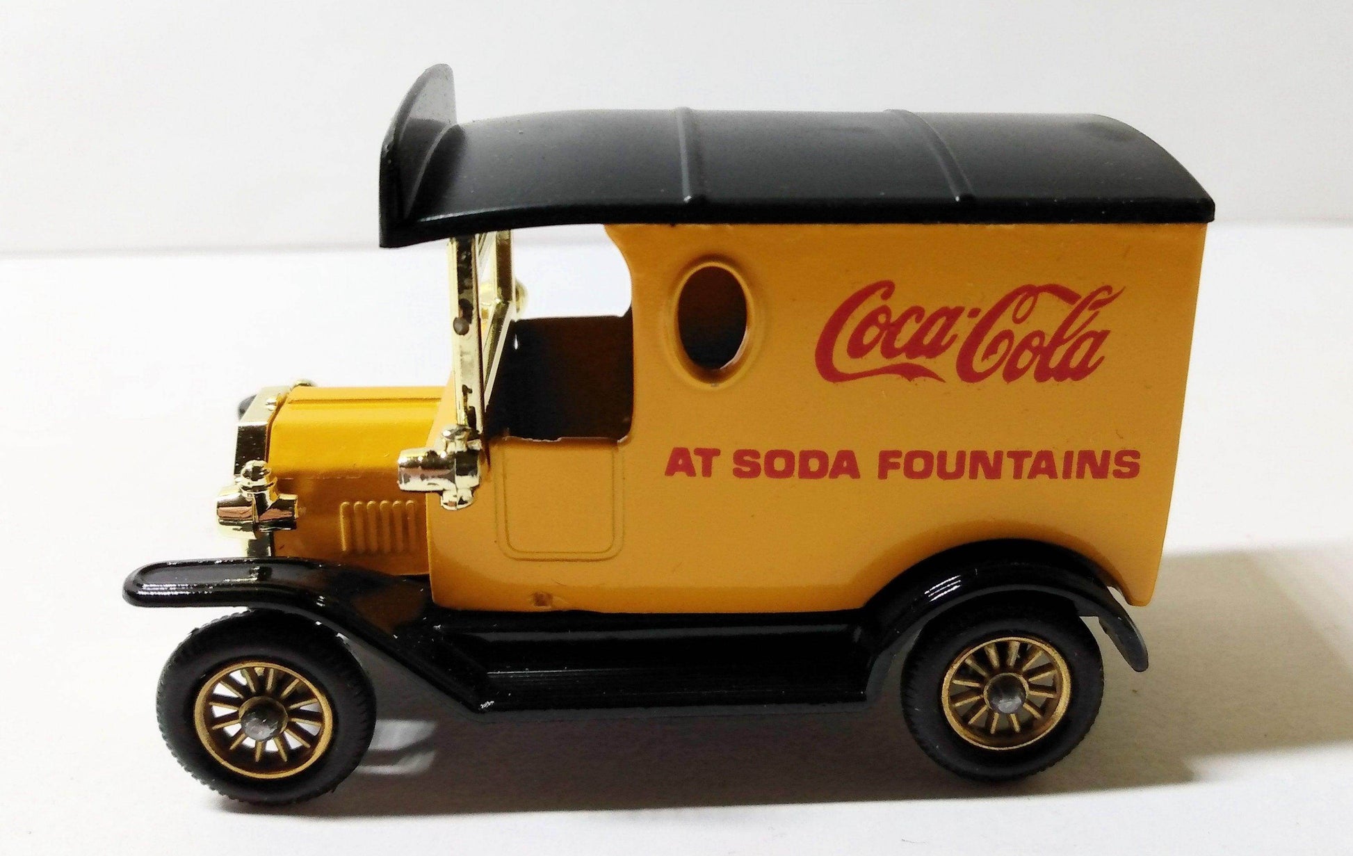 Lledo DG6 020a Coca Cola At Soda Fountains 1920 Ford Model T Van - TulipStuff