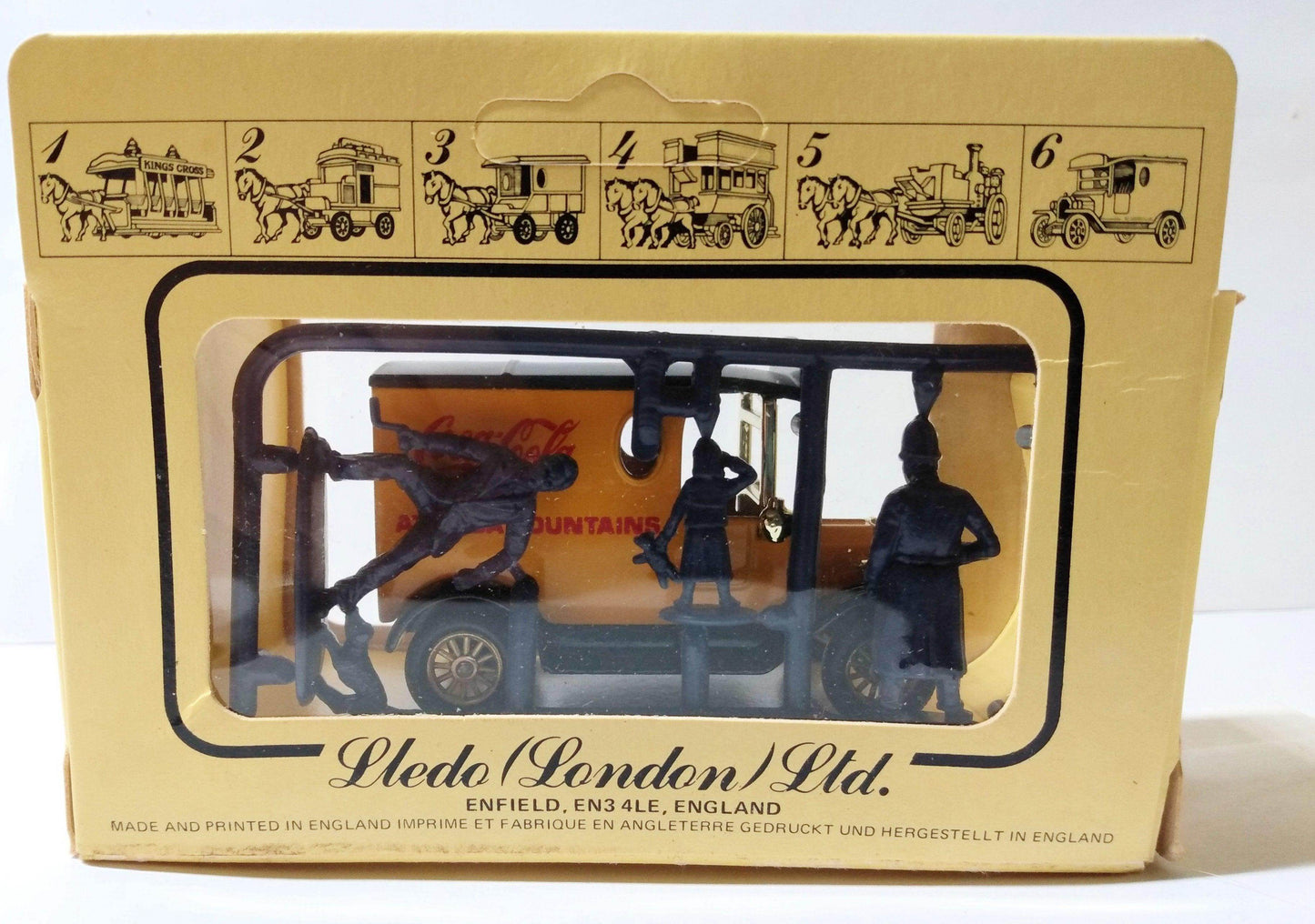 Lledo DG6 020a Coca Cola At Soda Fountains 1920 Ford Model T Van - TulipStuff