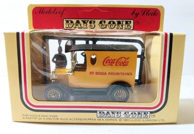 Lledo DG6 020a Coca Cola At Soda Fountains 1920 Ford Model T Van - TulipStuff