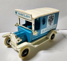 Load image into Gallery viewer, Lledo Models of Days Gone DG6 Barclays 1920 Ford Model T Van 1985 - TulipStuff
