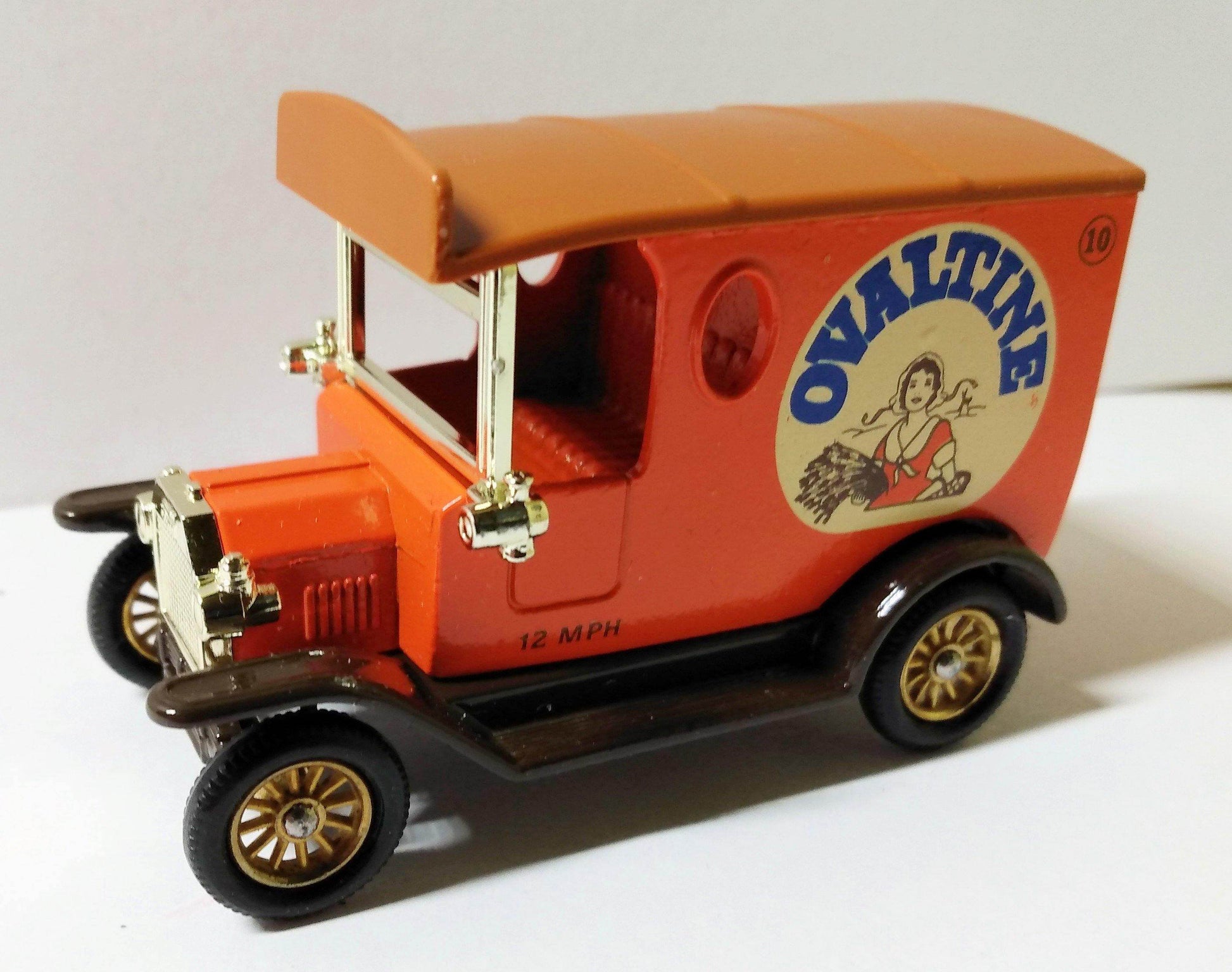 Lledo Models of Days Gone DG6 Ovaltine 1920 Ford Model T Van 1983 - TulipStuff