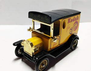 Lledo Models of Days Gone DG6 Kodak Film 1920 Ford Model T Van gold spokes - TulipStuff