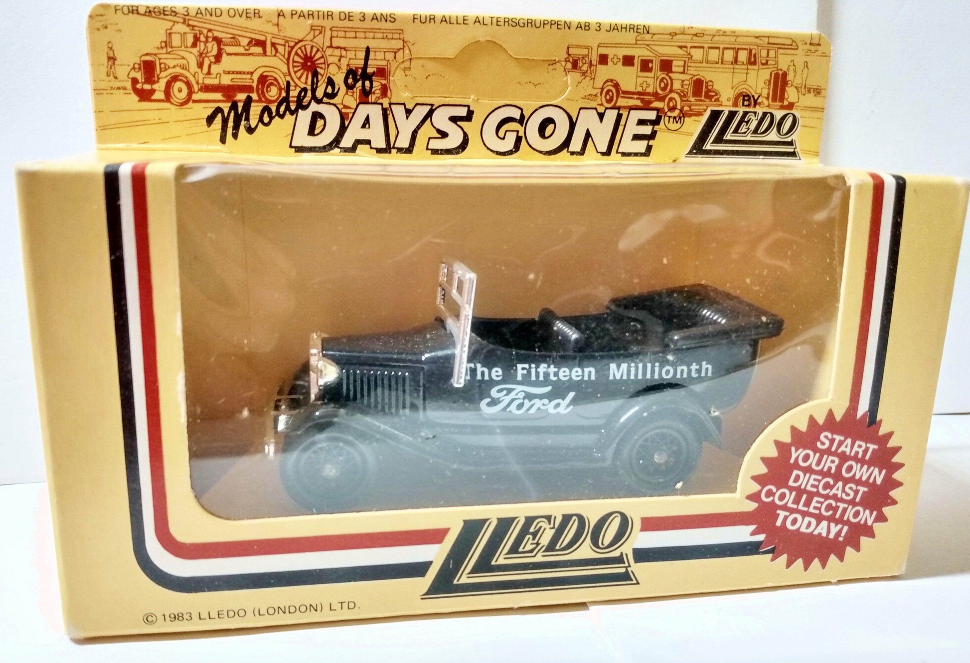 Lledo Days Gone DG9 1934 Ford Model A Fifteen Millionth Ford 1985 - TulipStuff