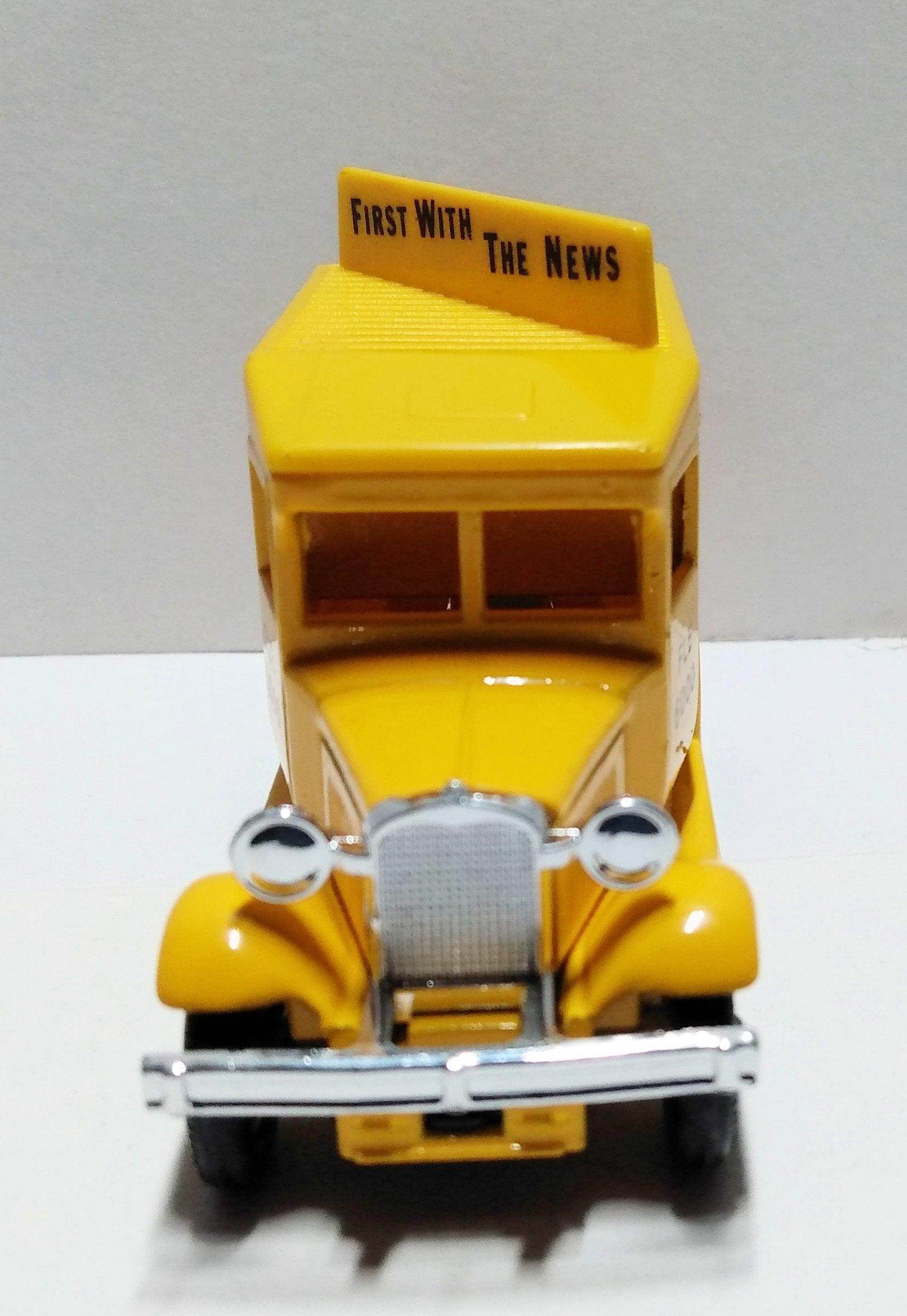 Lledo Models of Days Gone DG13 Evening News 1934 Ford Model A Van - TulipStuff