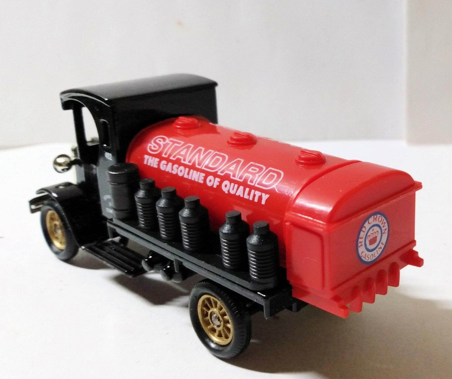Lledo Chevron Red Crown 1927 Gasoline Truck Standard Oil England - TulipStuff