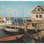 Lobster Gear At Menemsha Harbor Martha's Vineyard Island 1950's - TulipStuff