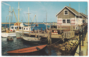 Lobster Gear At Menemsha Harbor Martha's Vineyard Island 1950's - TulipStuff