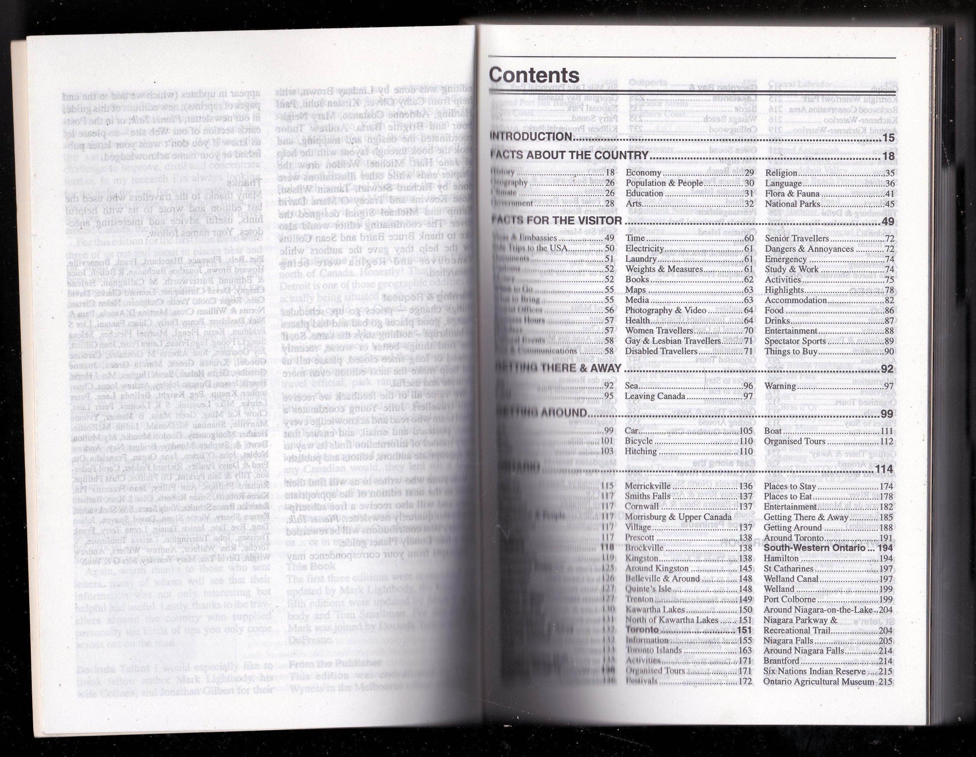 Lonely Planet Canada A Travel Survival Kit 1997 - TulipStuff