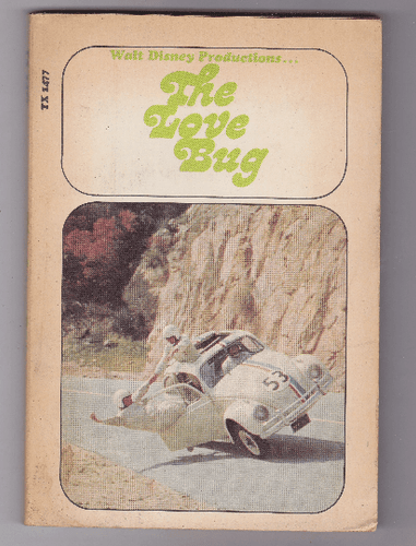 The Love Bug Walt Disney Productions Scholastic Book 1973 - TulipStuff