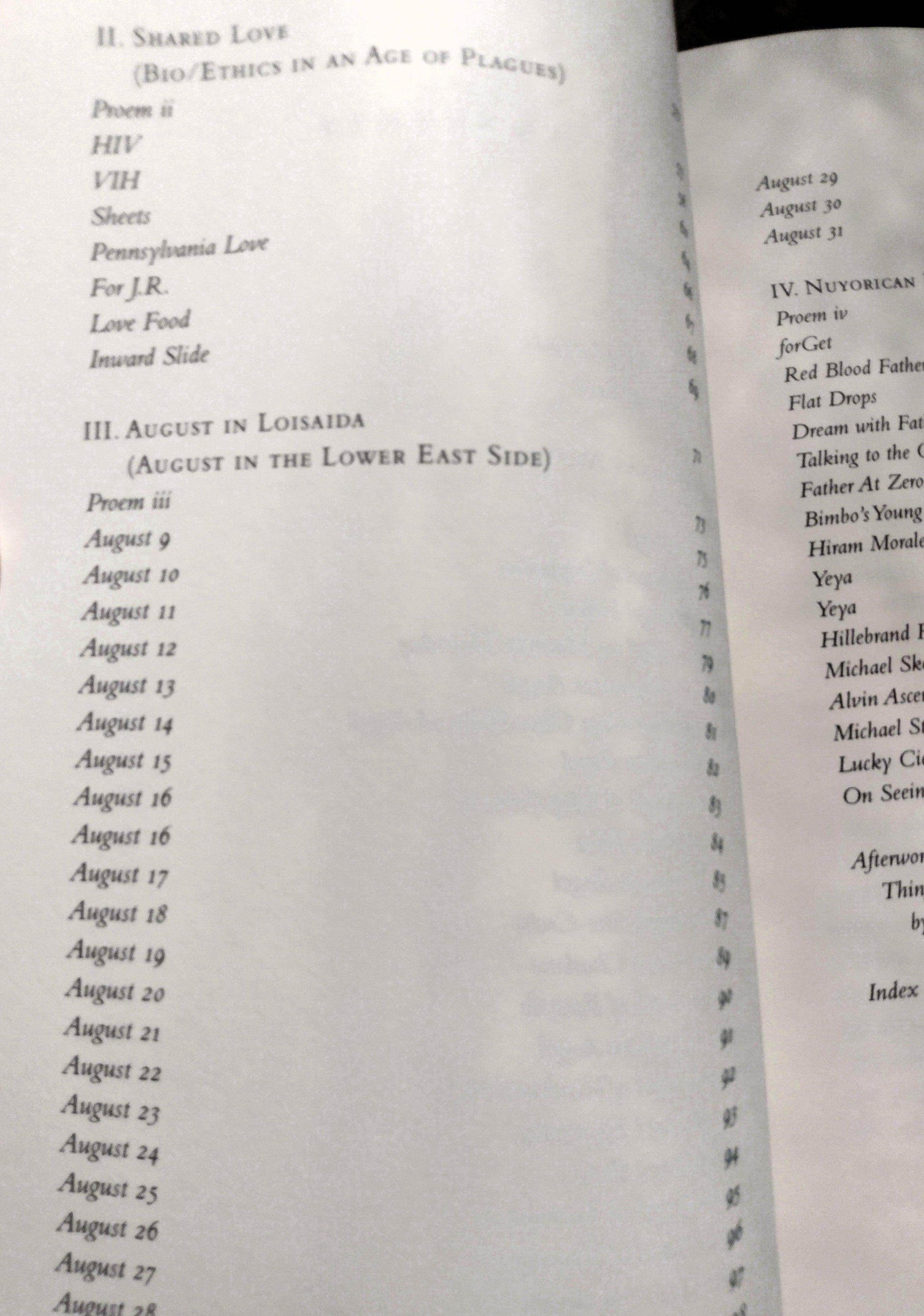 Love Is Hard Work: Memorias de Loisaida Poems Miguel Algarin 1997 - TulipStuff