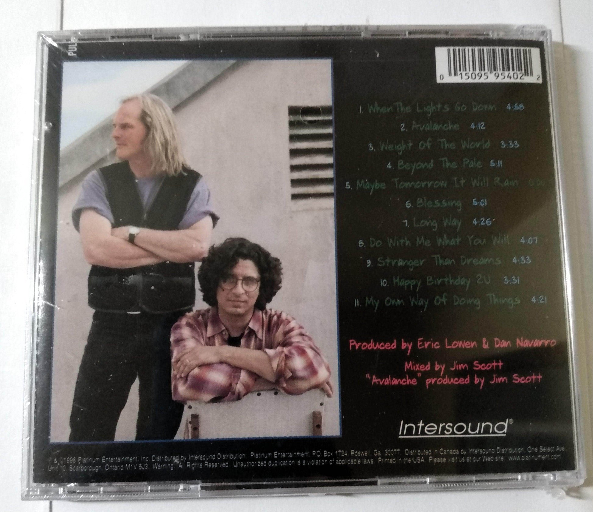 Lowen & Navarro Scratch At The Door Album CD Intersound 1998 - TulipStuff