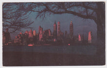 Load image into Gallery viewer, Lower Manhattan Skyline From Governor&#39;s Island New York 1950s Postcard - TulipStuff
