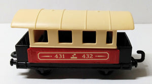 Lesney Matchbox 44 Passenger Coach Caboose Train England 1978 - TulipStuff