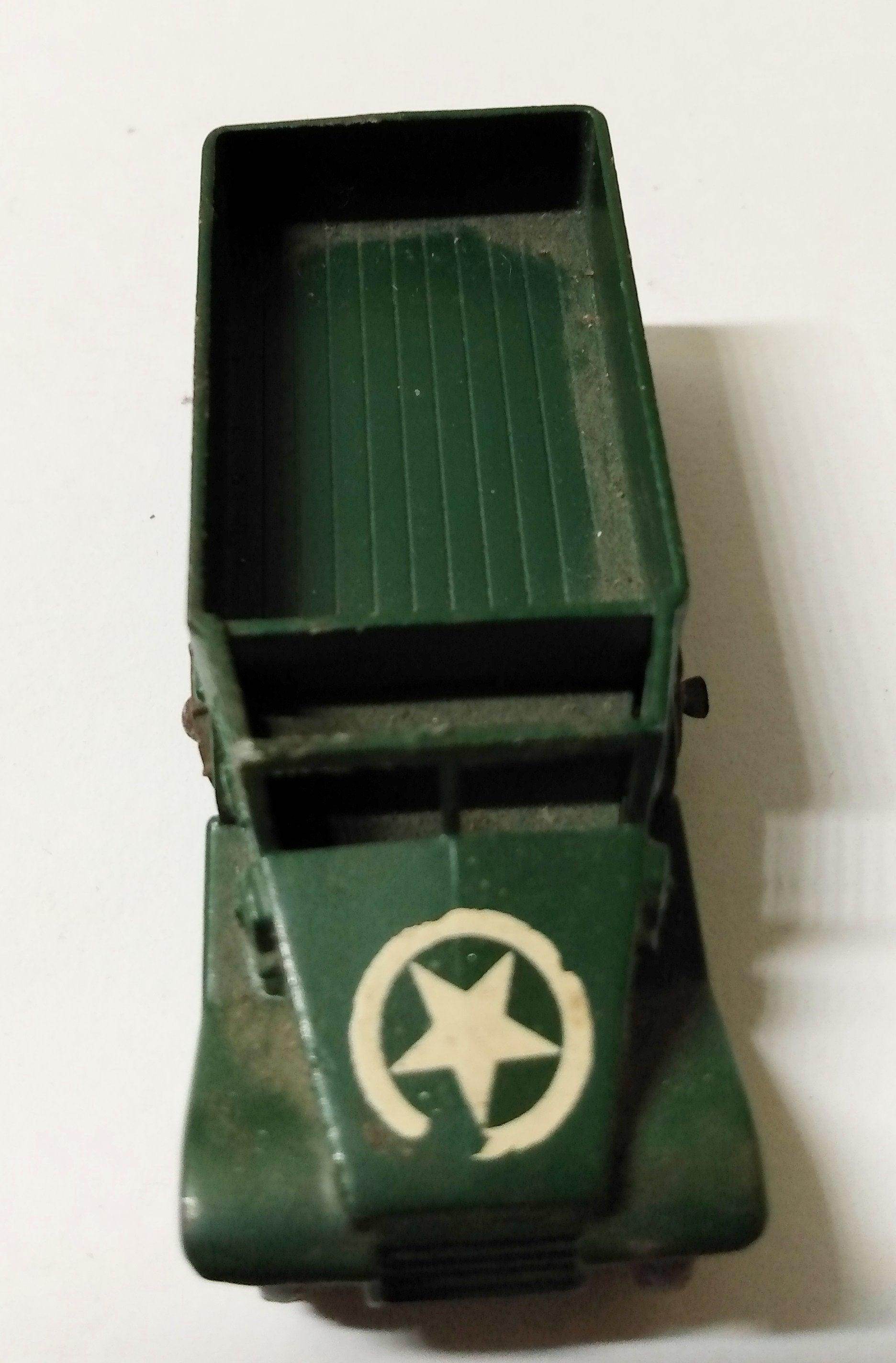 Lesney Matchbox 49 M3 Half Track Personnel Carrier Army 1958 - TulipStuff