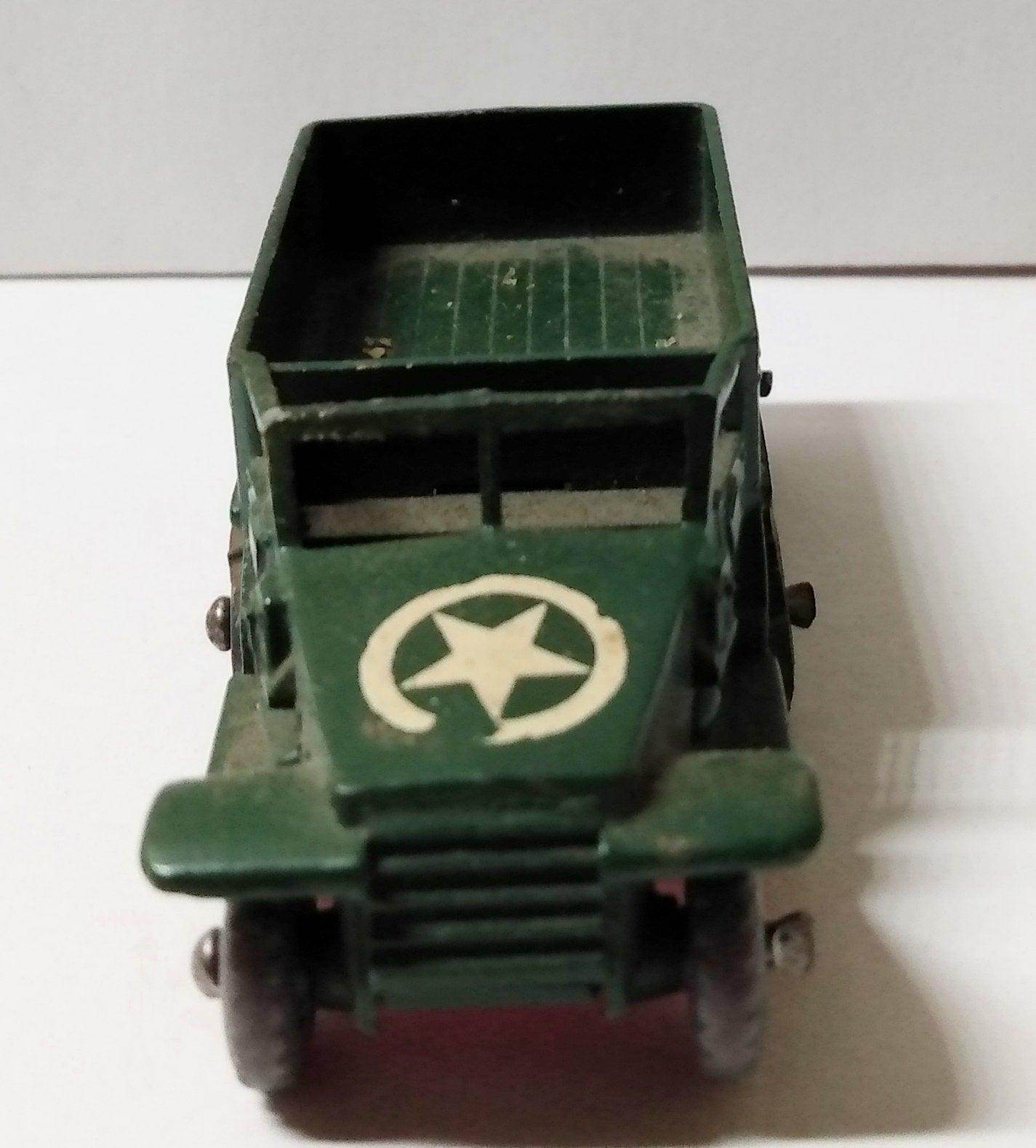 Lesney Matchbox 49 M3 Half Track Personnel Carrier Army 1958 - TulipStuff