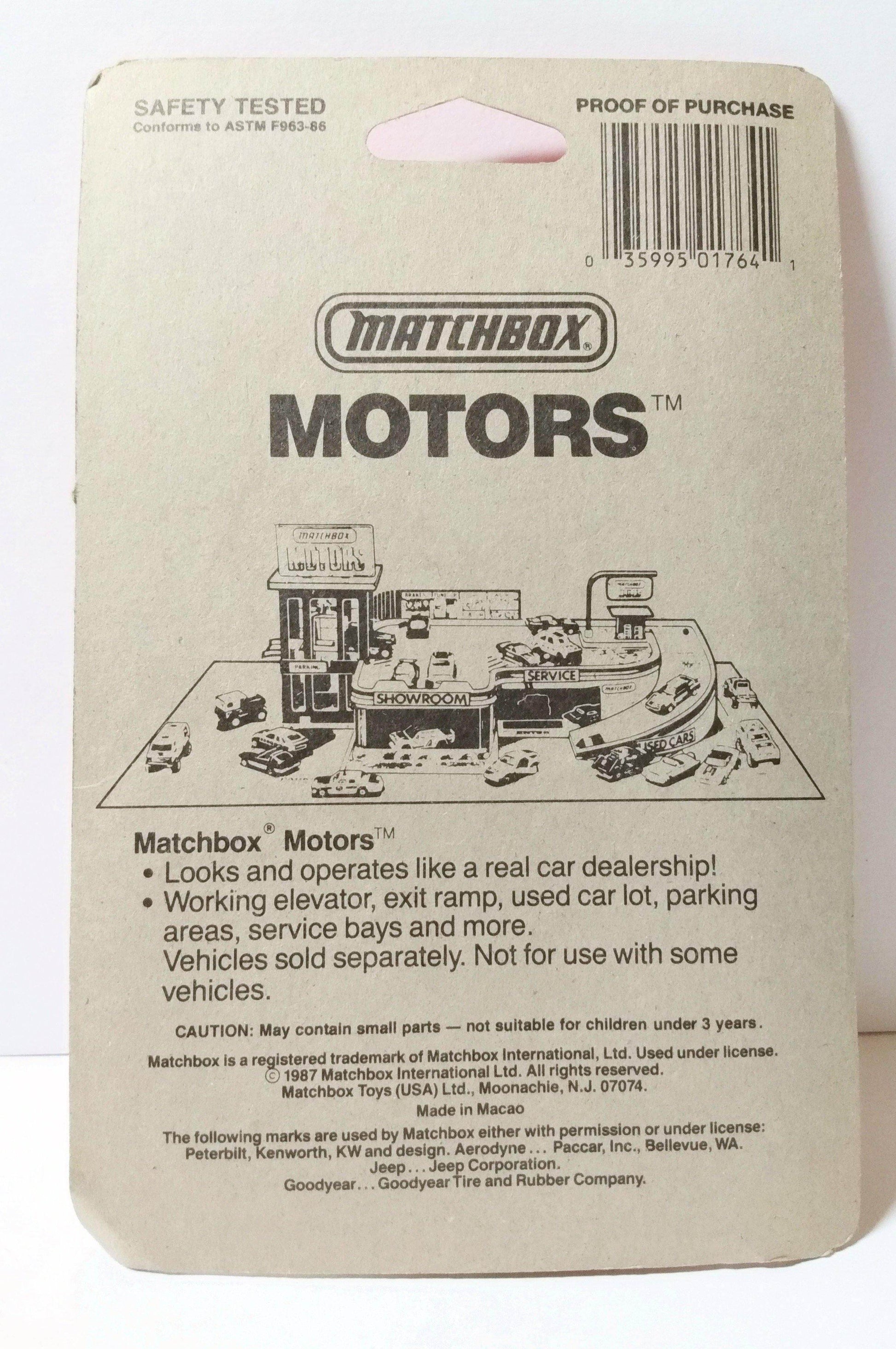 Matchbox 64 Caterpillar Bulldozer Vintage Diecast Metal Construction Toy 1987 - TulipStuff