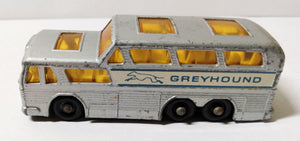 Lesney Matchbox No 66 Greyhound Bus Coach Diecast 1967 - TulipStuff