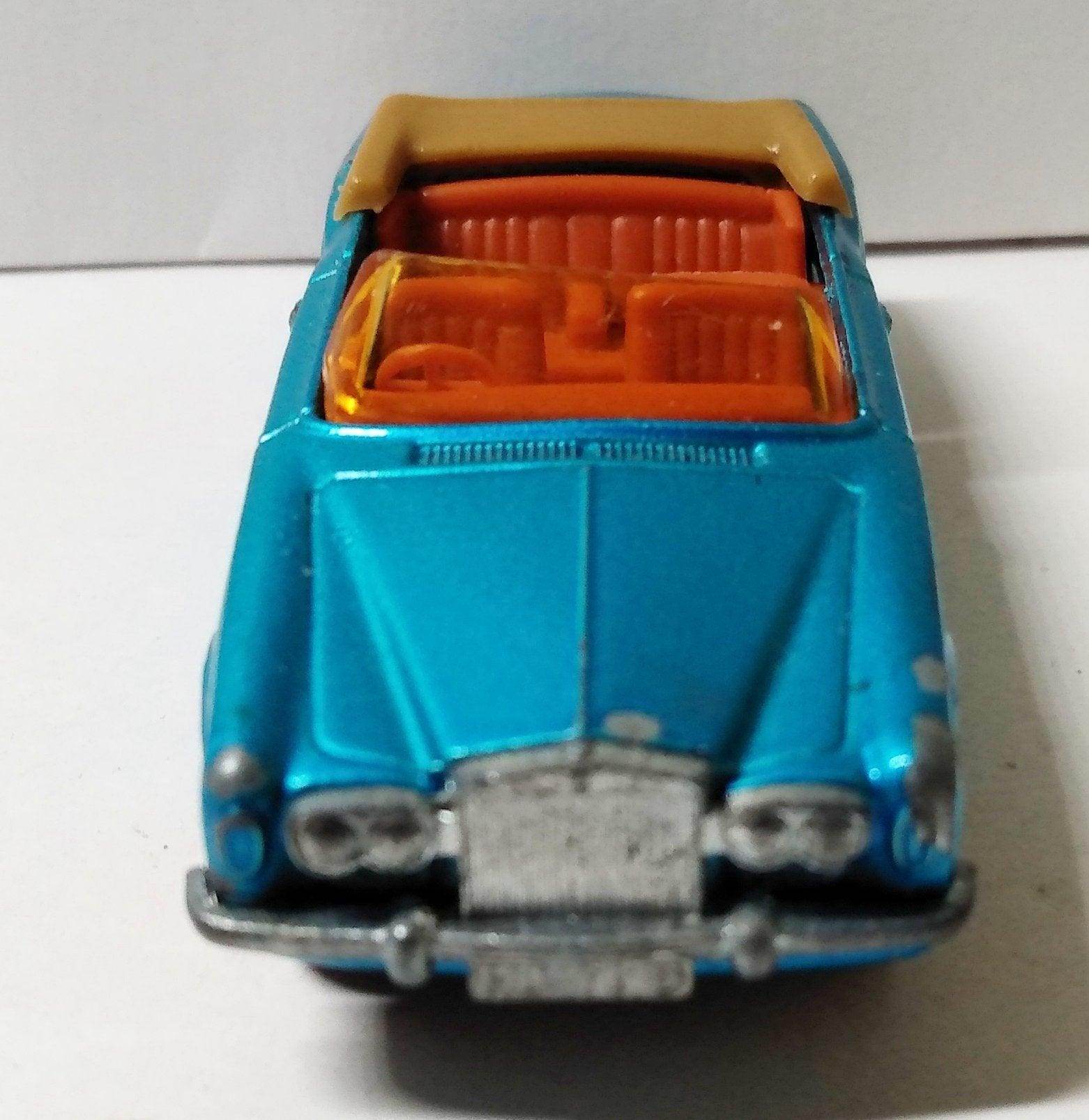 Lesney Matchbox 69 Rolls Royce Silver Shadow Coupe Superfast 1969 - TulipStuff