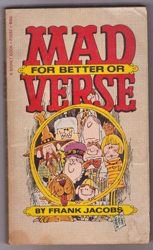 Mad For Better Or Verse Humor Paperback Signet First Printing 1968 - TulipStuff