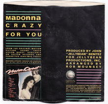 Load image into Gallery viewer, Madonna Crazy For You / Berlin No More Words 1985 Vision Quest - TulipStuff
