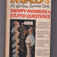 Mad's Al Jaffee Spews Out Snappy Answers to Stupid Questions 1968 1st - TulipStuff