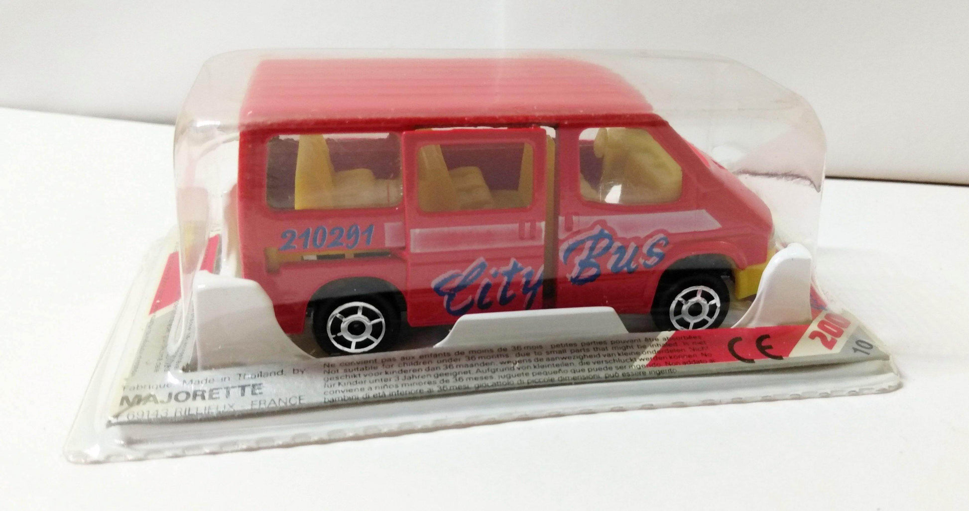 Majorette 243 Ford Transit City Bus 200 series 1993 - TulipStuff