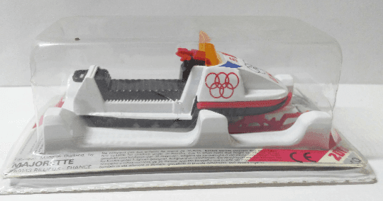 Majorette 284 Moto Neige Snowmobile Olympic Racing Diecast Metal 1996 - TulipStuff
