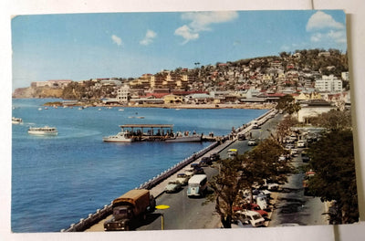 Martinique Fort-de-France Maritime Blvd And Cornice Early 1960's - TulipStuff