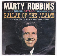 Load image into Gallery viewer, Marty Robbins Ballad of the Alamo / A Time And A Place For Everything 1960 - TulipStuff
