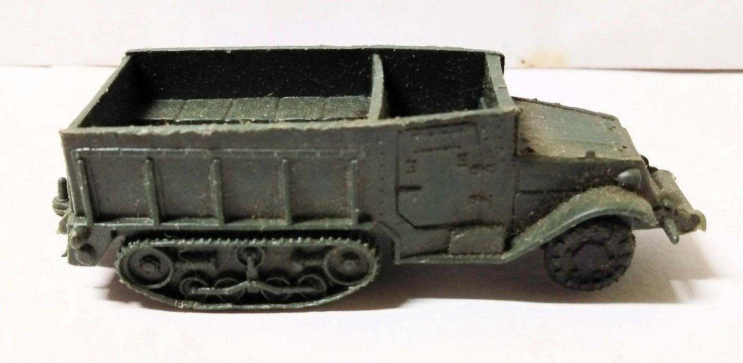 Marx Toys Battleground Half Track Personnel Carrier Army Plastic 1963 - TulipStuff