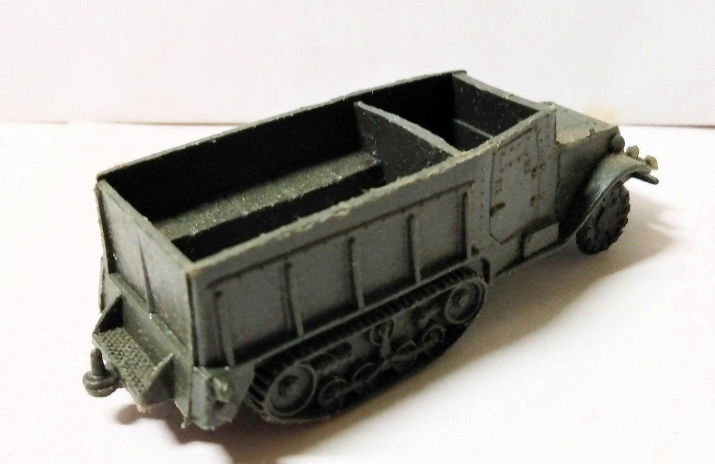 Marx Toys Battleground Half Track Personnel Carrier Army Plastic 1963 - TulipStuff