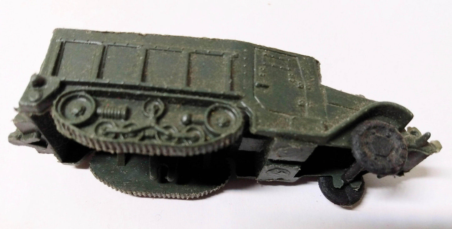 Marx Toys Battleground Half Track Personnel Carrier Army Plastic 1963 - TulipStuff
