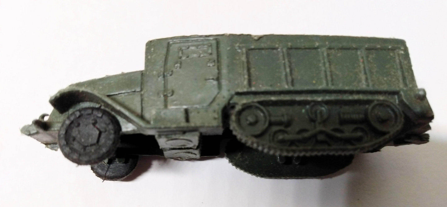 Marx Toys Battleground Half Track Personnel Carrier Army Plastic 1963 - TulipStuff