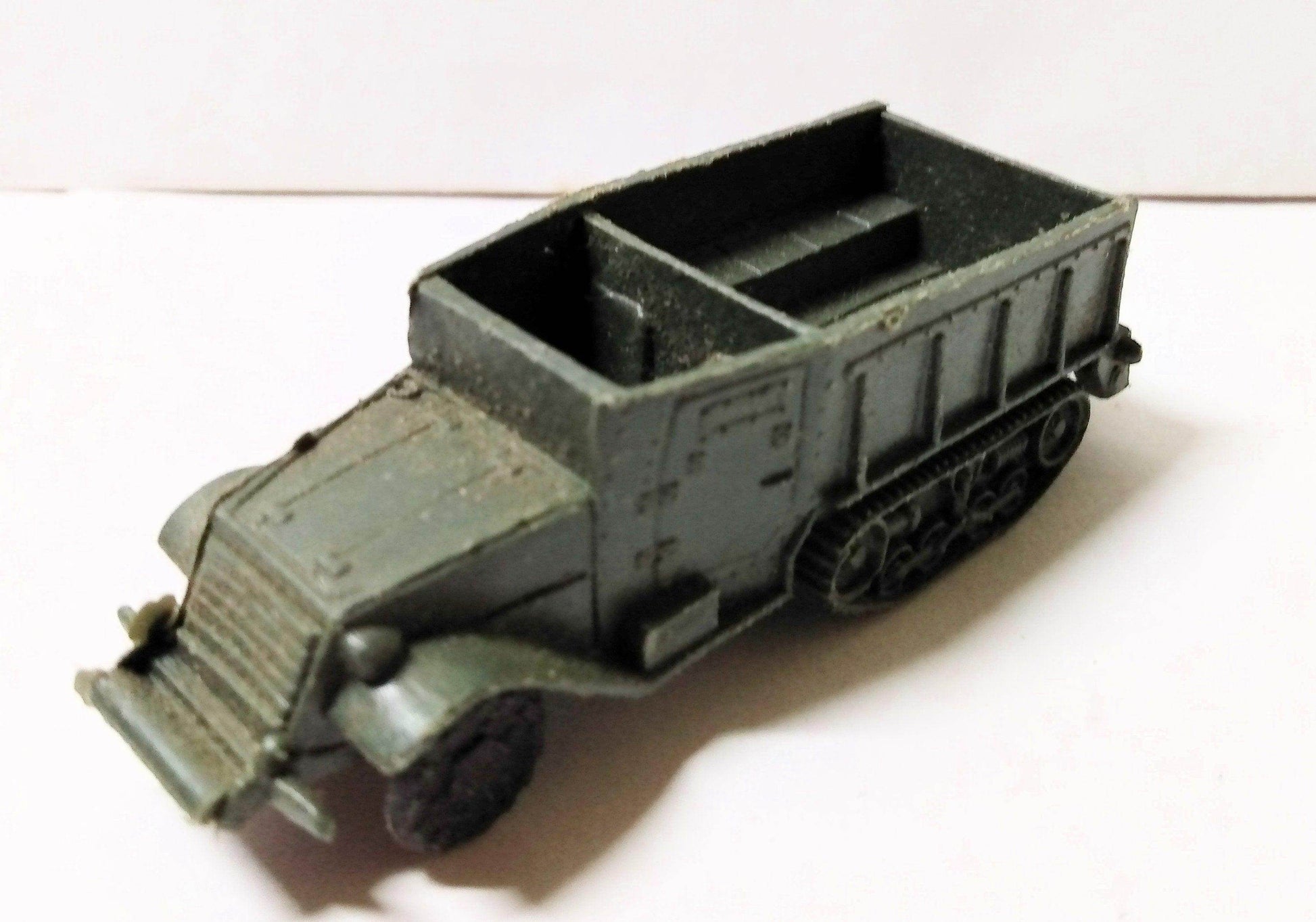 Marx Toys Battleground Half Track Personnel Carrier Army Plastic 1963 - TulipStuff