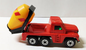 Lesney Matchbox 19 Badger Cement Truck Construction Toy 1976 - TulipStuff