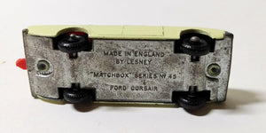 Lesney Matchbox No 45 Ford Corsair 1500 England 1965 - TulipStuff
