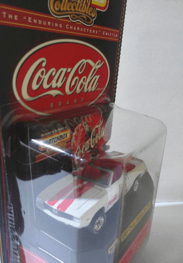 Matchbox Collectibles Coca-Cola 1969 Chevy Camaro SS-396 Convertible - TulipStuff