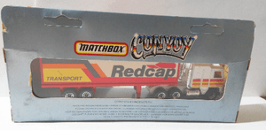 Lesney Matchbox Convoy CY8 Kenworth C.O.E. Peterbilt Box Truck Redcap - TulipStuff