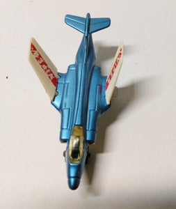 Lesney Matchbox no. 2 S-2 Jet Airplane Viper England 1981 - TulipStuff