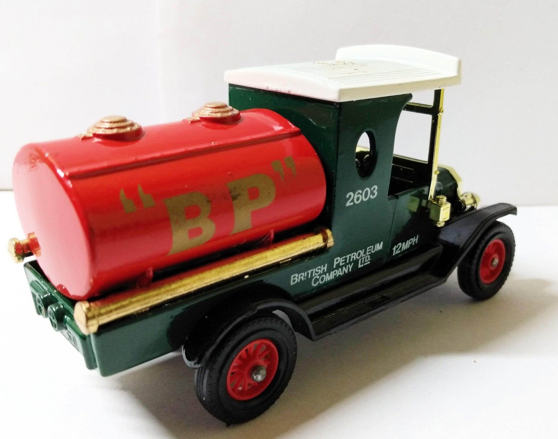 Matchbox Models of Yesteryear Y3 1912 Ford Model T Tanker BP - TulipStuff