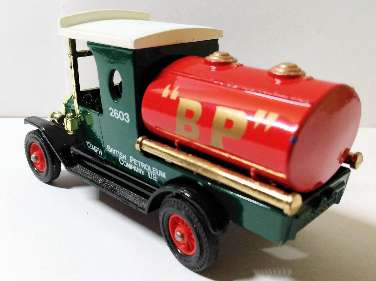 Matchbox Models of Yesteryear Y3 1912 Ford Model T Tanker BP - TulipStuff